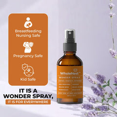 WholeNest spray included in everyday wellness kit for new moms.