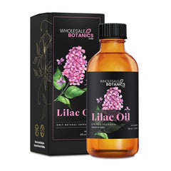 Wholesale Botanics Lilac Oil bottle close-up for aromatherapy and DIY blends