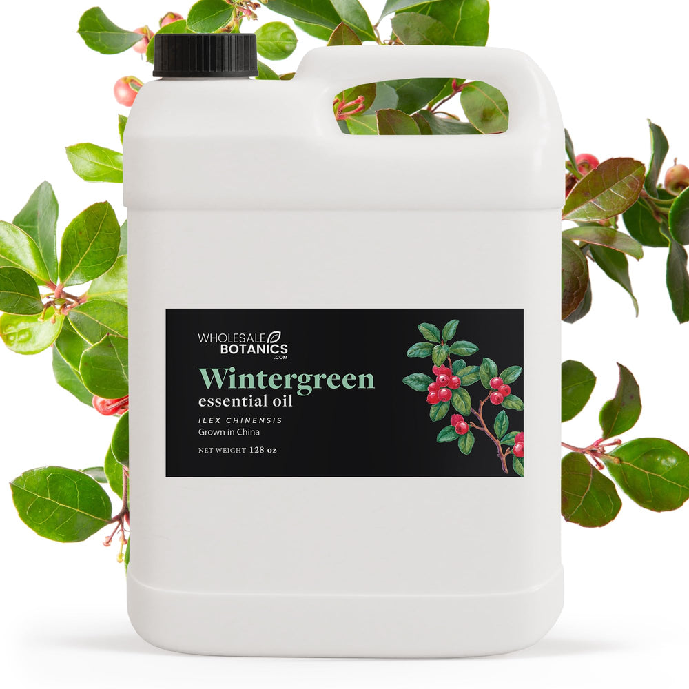 Wholesale Botanics Wintergreen essential oil bottle for aromatherapy and skincare