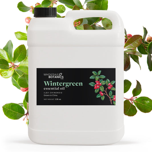 Wholesale Botanics Wintergreen essential oil bottle for aromatherapy and skincare