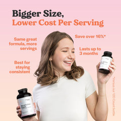 Wholesome Story MTHF Folate label shows bioavailable folate for hormone support