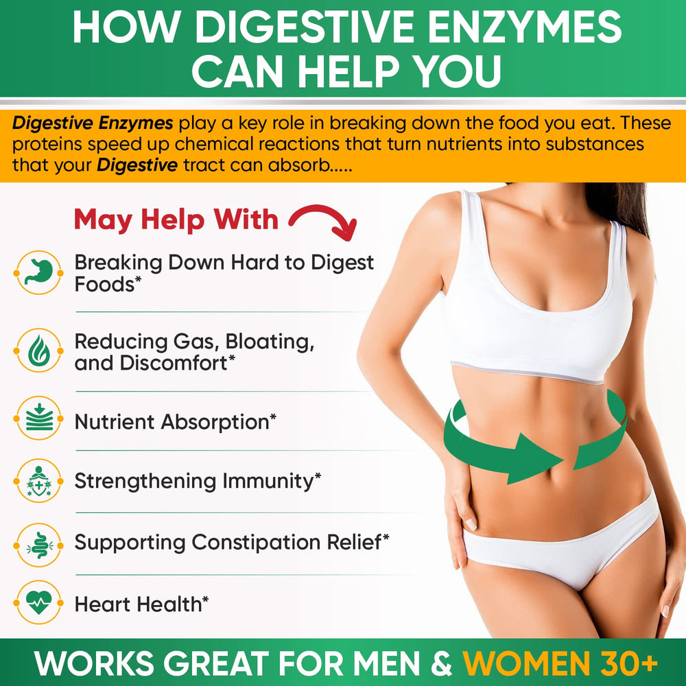 Wholesome Wellness 180-count capsules for daily vegan digestion support