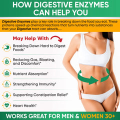 Wholesome Wellness 180-count capsules for daily vegan digestion support