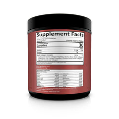 Wholesome Wellness Premium Multi Collagen scoop in shaker shows quick mixing.