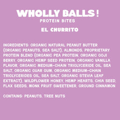 Wholly Balls on-the-go snack: compact energy boost for gym bags.