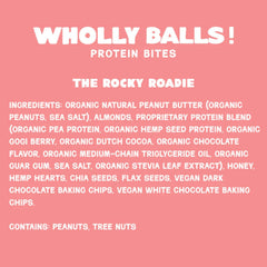 Wholly Balls Cinnamon Vanilla bag, gluten-free and low-sugar snack option