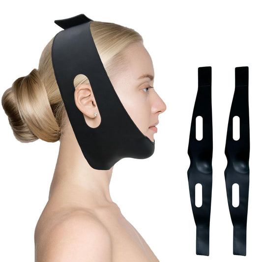 WIDVIH post-surgical chin strap supports chin and neck after facial procedures