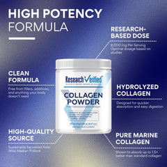 Wild Alaskan Pollock collagen bottle showing premium marine source.