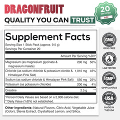 Wild Foods electrolyte packet helps maintain hydration during training