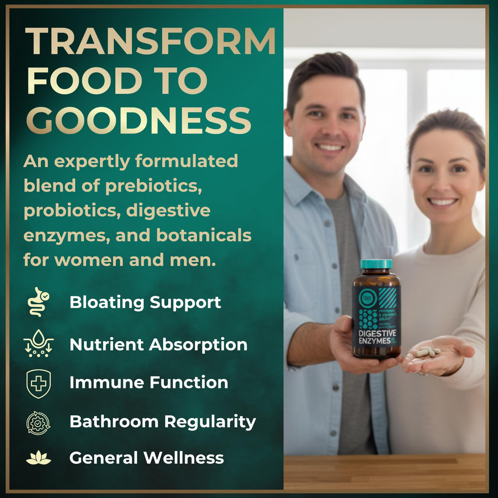 Wild Fuel digestive enzymes capsules closeup highlights probiotic power for gut flora