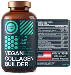 WILD FUEL elastic-skin concept, supports skin elasticity and hydration with plant-based ingredients.