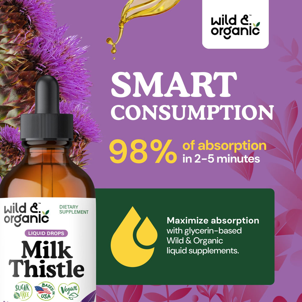 Wild & Organic glycerin-based drops with natural sweetness and no added sugar