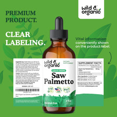 Wild & Organic Saw Palmetto use scenario in a morning routine
