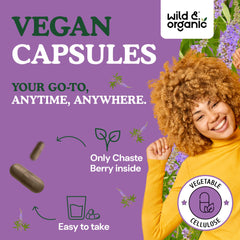 Daily-dosing image suggests an easy, one-capsule-per-day routine