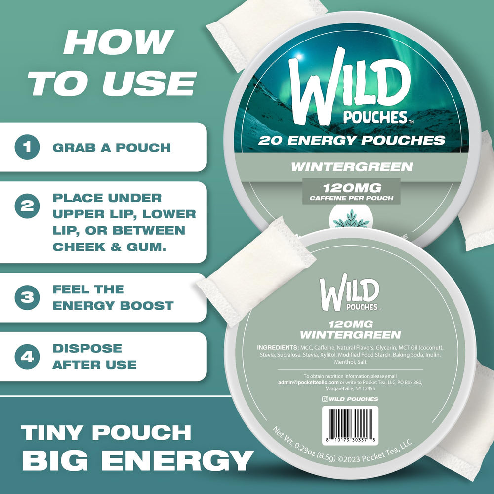 Wild Pouches made in USA packaging signals quality