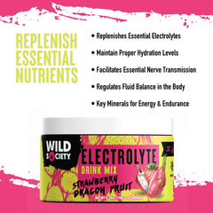 Wild Society instant-dissolve powder enhancing quick hydration