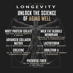 Wild Society Longevity Shake single-serve pouches ready for on-the-go vitality.