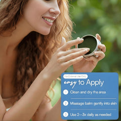Wild Castle DNA Organics balm offers non greasy absorption for tired joints