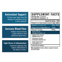 Wilderness Athlete Altitude Advantage bottle with glass conveys on-the-go altitude support