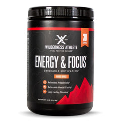 Wilderness Athlete Mango Bango powder for a clean energy boost during workouts