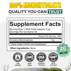 Wild Foods Creatine powder in shaker cup for daily performance.