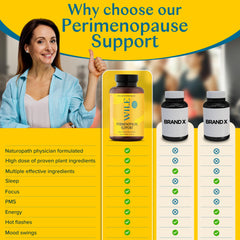 WILE menopause night sleep scene conveys a tranquil evening routine with capsules.