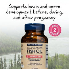 Softgels scene showcases unflavored, easy-to-swallow capsules for sensitive stomachs during pregnancy