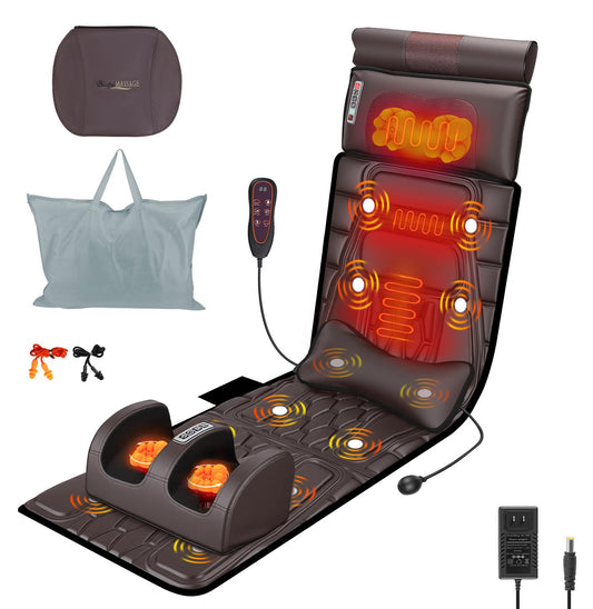Wilytyres full body massage mat for full-body relaxation from neck to feet