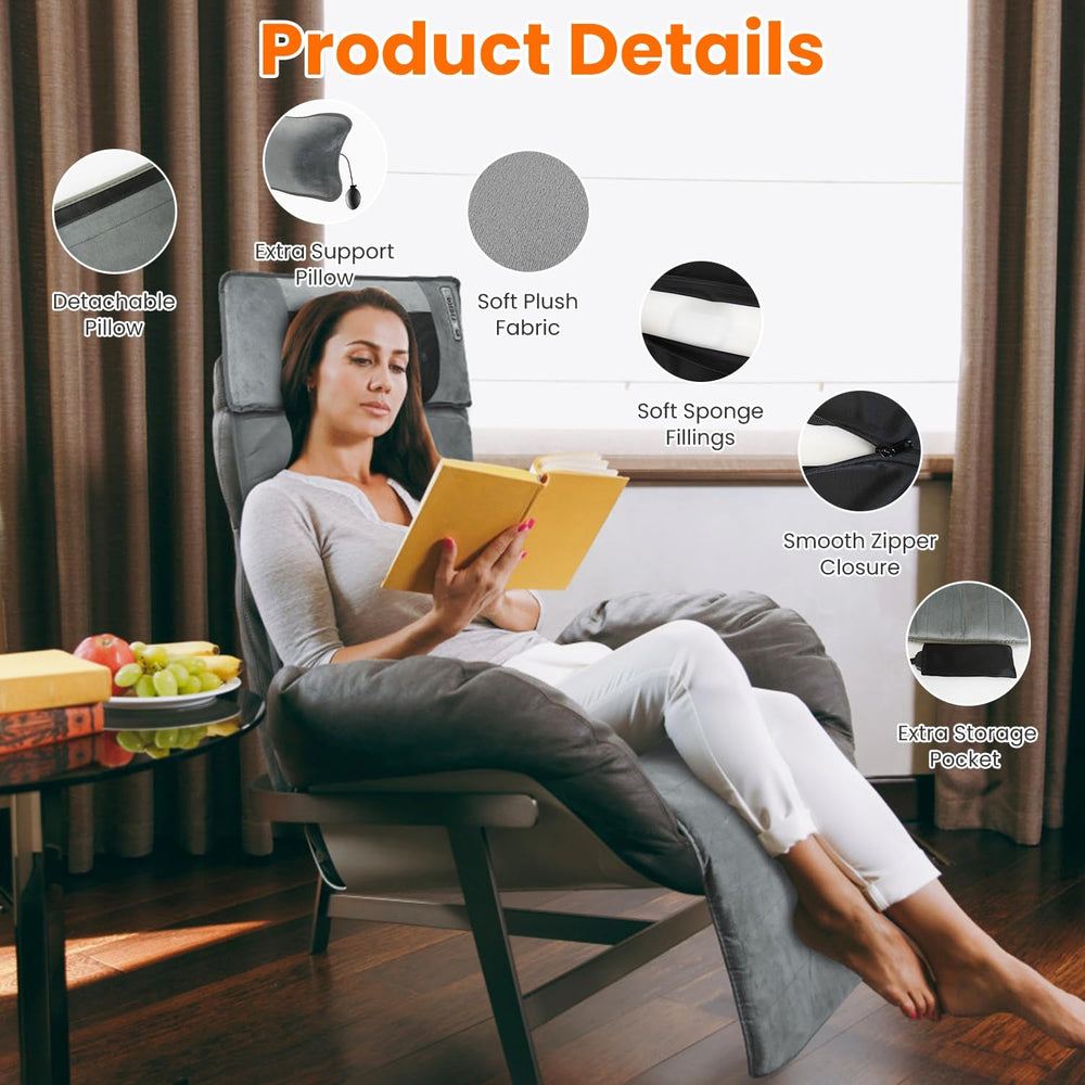 Wilytyres ergonomic design suits chair, bed, or floor setups.