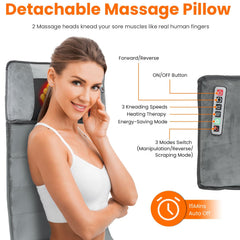 Wilytyres three heat levels offer lumbar warmth and comfort.