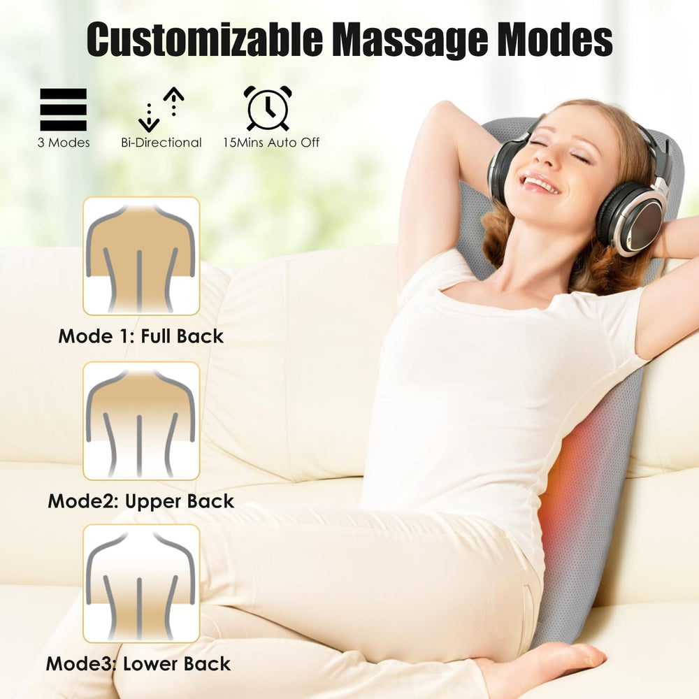 Wilytyres waist and hip massage provides comfort during long days.