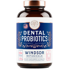 Windsor Botanicals natural peppermint spearmint flavor profile in jar