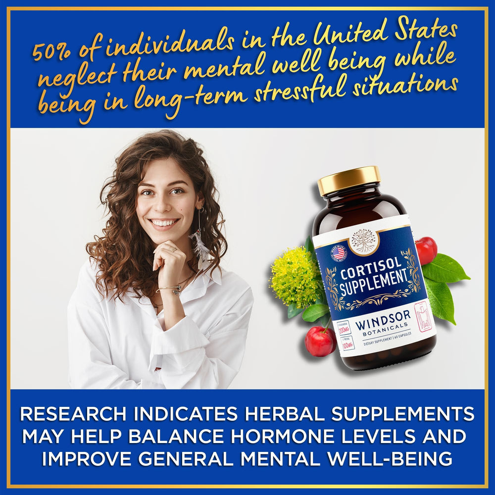WINDSOR BOTANICALS Rhodiola rosea extract supports stamina.