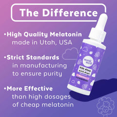 1 mg dose label emphasizes gentle, adjustable bedtime dosing