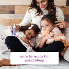 Wink Naturals Wink Well 2 oz bottle on nightstand for bedtime routine