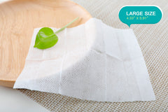 Winner 4-ply cotton nonwoven wipe offers strong cleaning power.