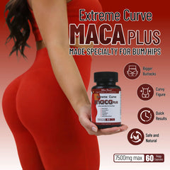 Wins Town Maca Plus capsules closeup, emphasizing easy daily supplementation