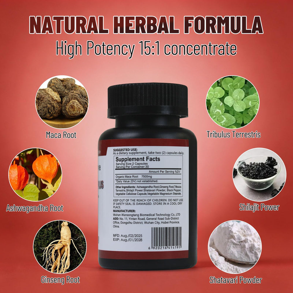 Peruvian Andes maca root powder appears as key ingredient in Wins Town formula