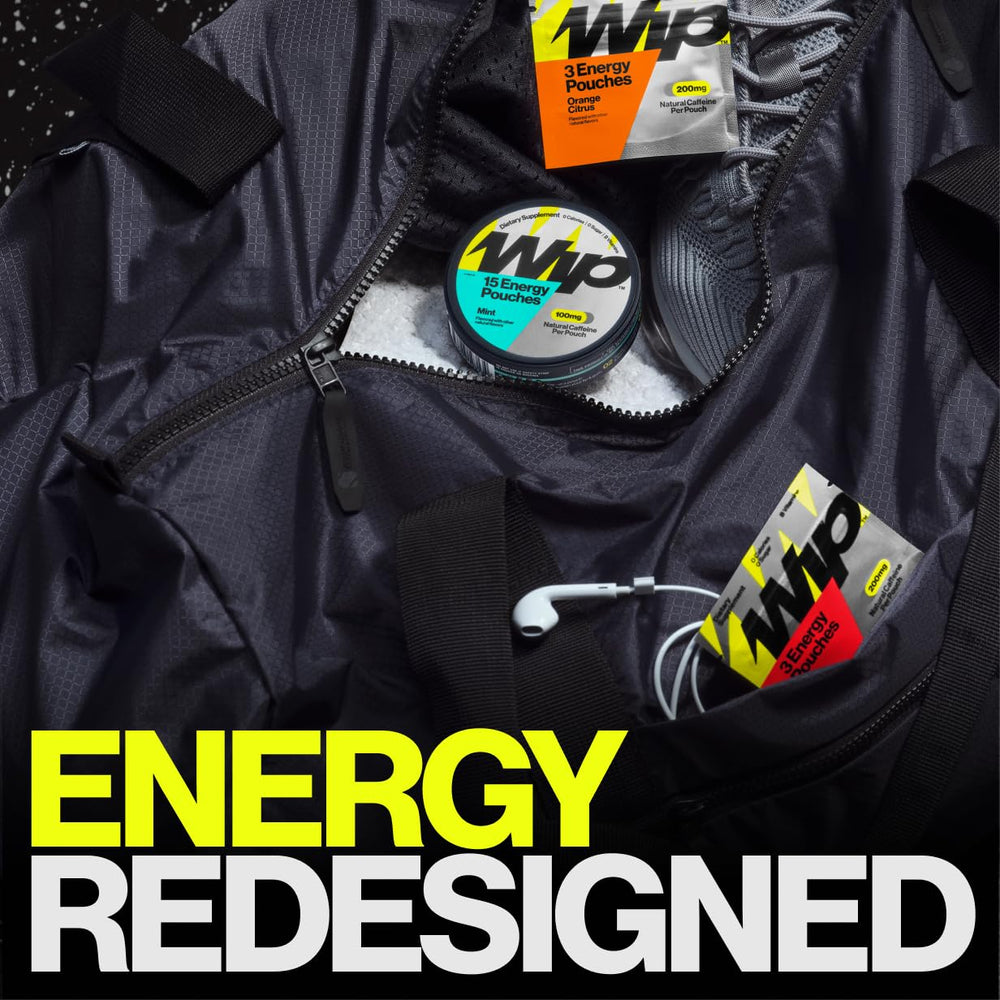 Wip Energy Pouches Variety Pack offers flexible flavor choices for different moments.