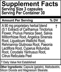 Wisdom of the Ages BAC+ bottle label – copper-rich formula for vascular support.
