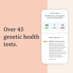 Wisdom Panel blood-type result useful for emergency planning.