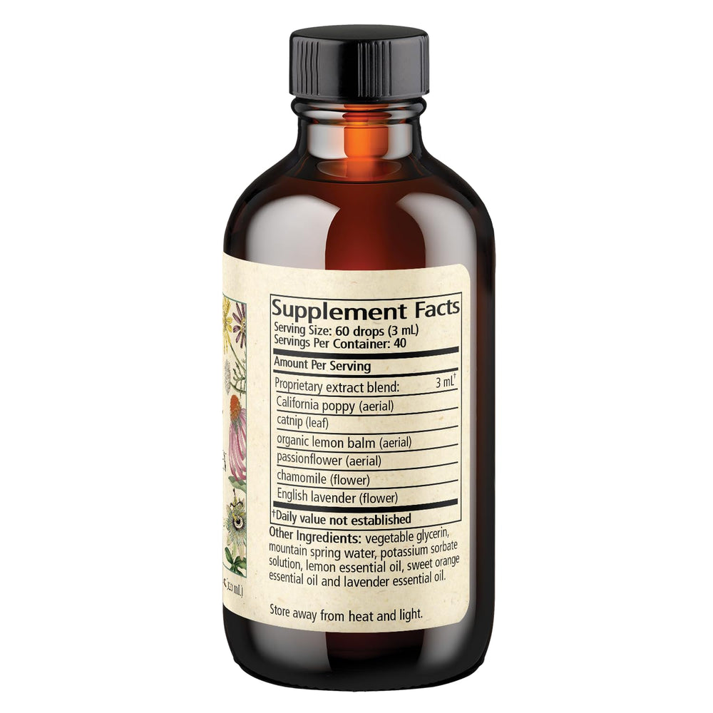 Wise Woman Herbals Herbal Zen droplets in water signaling easy daily use