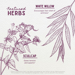 WishGarden Cranial Comfort lavender botanicals add calming notes.