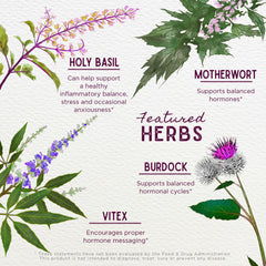 WishGarden Cycle Vitality I organic Vitex and Black Cohosh focus.