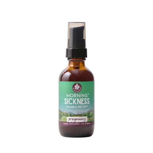 WishGarden Morning Sickness bottle pour for easy, on-the-go dosing.