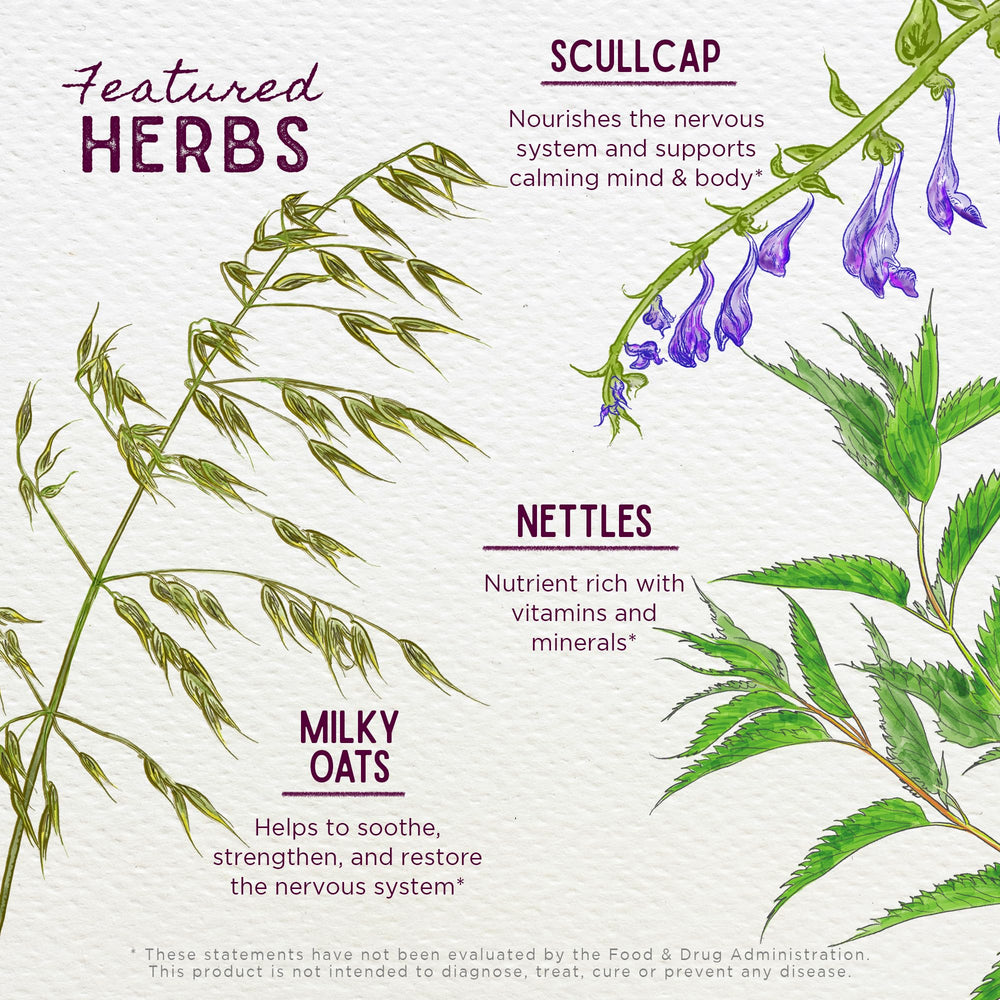 WishGarden Organic Willow Bark featured in tincture formulation.
