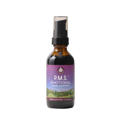 WishGarden PMS Emotional bottle shown for mood support during PMS.