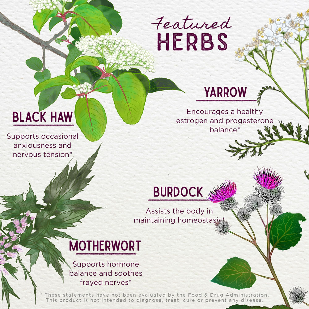 WishGarden ReBalance organic and wild-harvested herbs ensure quality in each bottle.