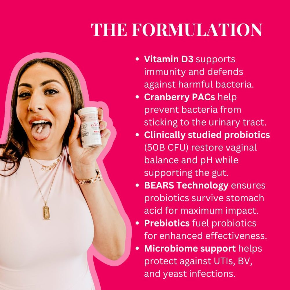 With Meraki Co. Clarity prebiotic powder nourishes friendly gut bacteria.