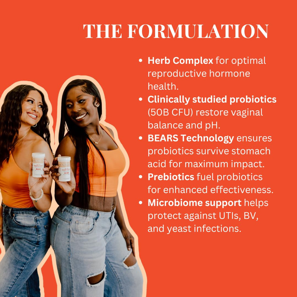 With Meraki Co Harmony prebiotic blend highlights nourishing fibers for gut flora.